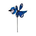 Blue Jay Baby Bird Garden Spinner