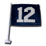 12th Man Seahawks Car Flag