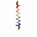 Large Rainbow Curlie Spinner Spinsocks