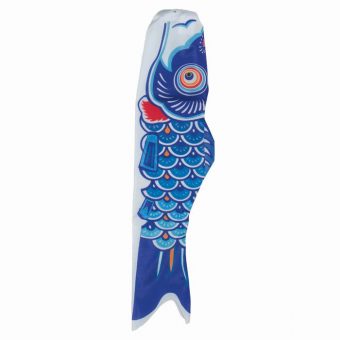 24 Blue Koi Windsock