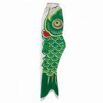 24 Green Koi Windsock