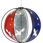 American Eagle Spinning Globe