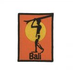 Bali Indonesia Surf Travel Embroidered Patch