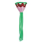 Burgundy 38 Inch Lotus Flower Windsock