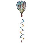 Butterfly Swarm 6 Panel Kinetic Hot Air Balloon Wind Spinner