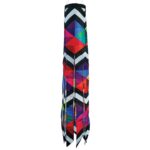 Geometric Black & White 40 Inch Illusion Windsock