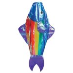 Iridescent Rainbow Fishy Windsock