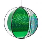 Laser Green Spinning Globe