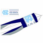 NCAA North Carolina Tar Heels Windsock