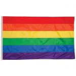 Rainbow 4x6 Grommet Flag