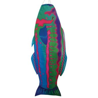 Rainbow Wrasse 48 Fish Windsock