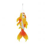 Realistic Yellow Koi 30 Fish Windsock