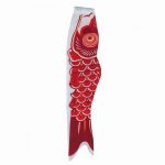 Red Koi Fish Windsock 60 Inches