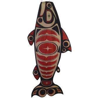 Salmon Totem 48 Fish Windsock