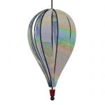 Silver Sparkle 8 Panel Jumbo Hot Air Balloon