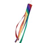 Spiral Rainbow Column Windsock