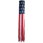 USA Embroidered Stars Windsocks 60