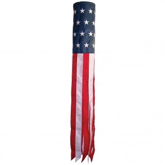 USA Embroidered Stars Windsocks 60