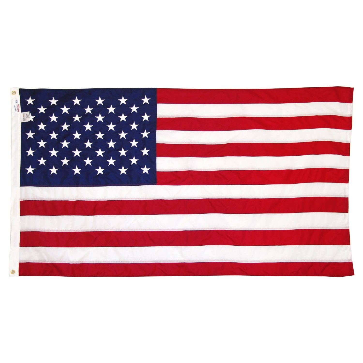 Sewn Stripes 2-PACKAmerican Flag US USA3x5ftEmbroidered Stars 