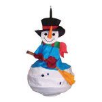 Holiday Snowman Windsock