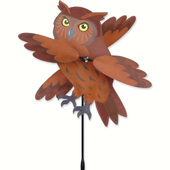 Owl Spinning Windsock